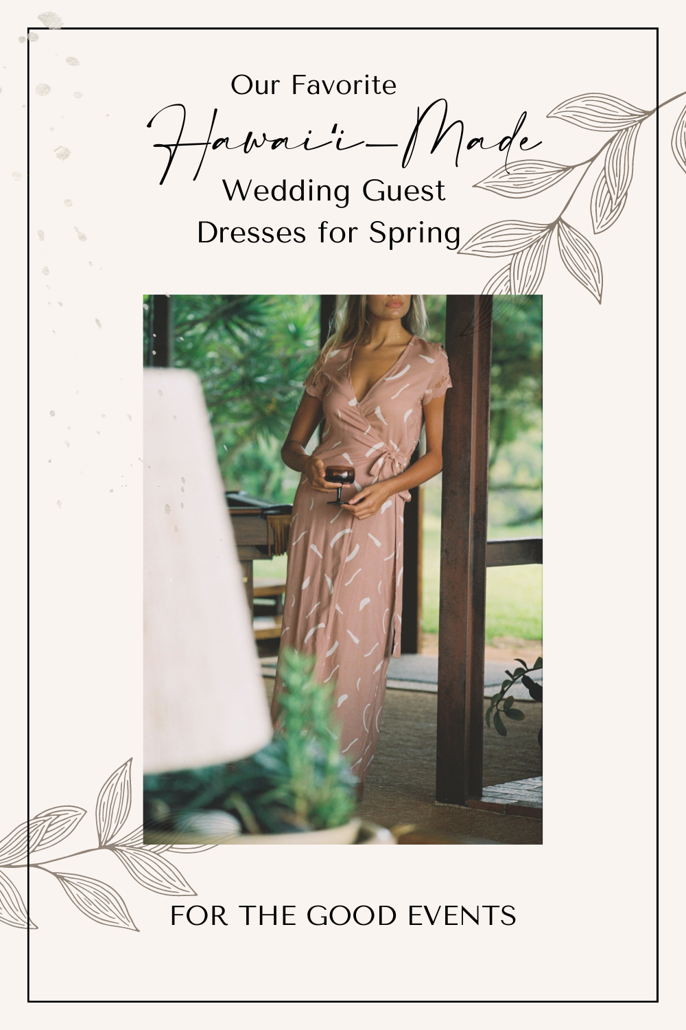 Hawaiian dresses sales for wedding guest